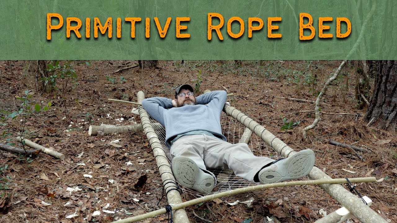 Primitive Roping The Serta of the woods! - YouTube