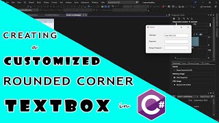Creating a Customized Rounded Corner TextBox in C#