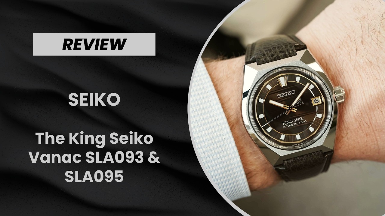 Odd is Cool: Getting Hands-On With The Edgy King Seiko Vanac SLA093 & SLA095