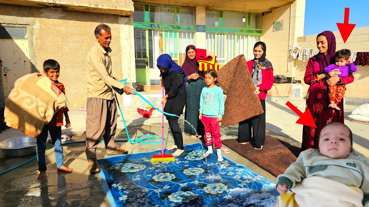 Touba's housewarming for Nowruz and meeting her daughters and granddaughters
