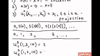 Theory of Computation: Primitive Recrusively Closed Classes of Functions (Part 01)