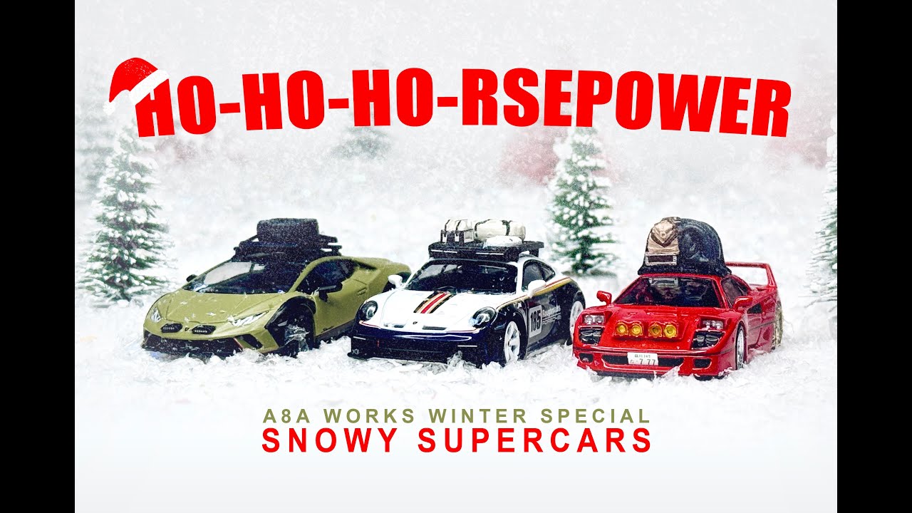 Ho-Ho-Ho-rsepower | A8A Works Winter Special | Snowy Supercars
