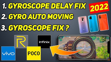 How to Fix BGMI/PUBGM Gyroscope Problem of auto moving aim and Gyroscope delay Problem | Mr Ankit Yt