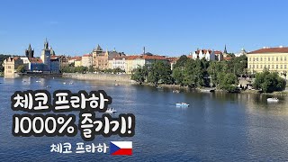체코 프라하 브이로그ㅣ꼭 가봐야 할 핵심 코스ㅣ스트라호프수도원, 프라하성, 까를교 - 동유럽 여행