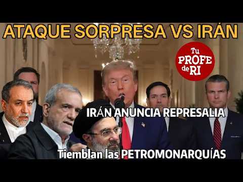 TRUMP AT∆CA POR SORPRESA. 1RÁN ANUNCIA REPR£SALIAS. TIEMBLA EL G0LFO