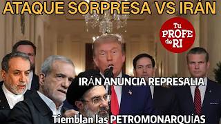 TRUMP AT∆CA POR SORPRESA. 1RÁN ANUNCIA REPR£SALIAS. TIEMBLA EL G0LFO