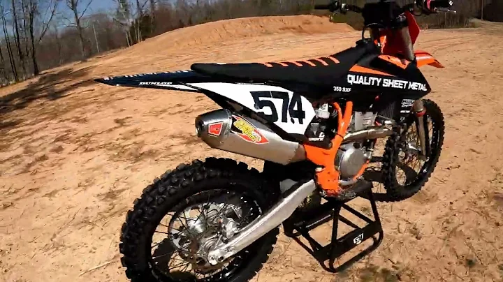 Bradley Greer #574 New 2022 KTM350SXF