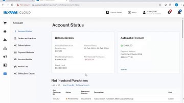 How to View Your Cloud Marketplace Account Status