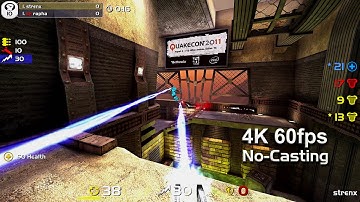 Rapha vs Strenx - [No.Commentary] QuakeCon 2011 - Grand Final - QuakeLive Duel - 4k60fps