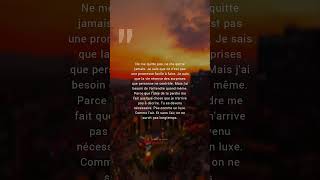 Ne me quitte pas, ne me quitte jamais. #citation #inspiration #amour