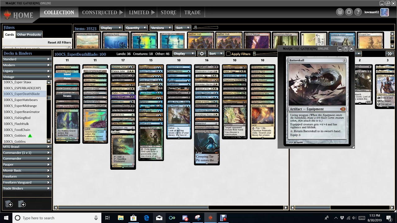 Canadian Highlander: Esper Control Theory Piece, Gameplay