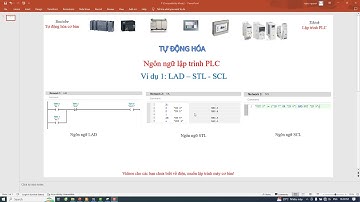 Ngôn ngữ STL lập trình PLC: Ví dụ 1