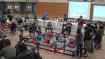 VEX Robotics Toss Up Tracy Match 75 (B team)