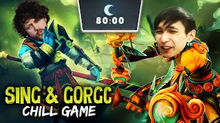 GORGC JOINS THE STACK FOR *CHILL* UNRANKED GAME (SingSing Dota 2 Highlights #2113)