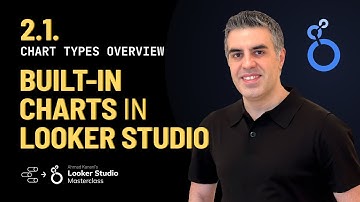 2.1. Chart Types in Looker Studio (Looker Studio Masterclass) - Tutorial (Google Data Studio)