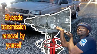 How to remove transmission: by yourself out of 2005 Silverado Part 3 #transmission #silverado