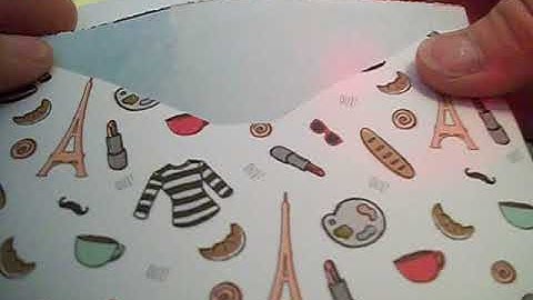 EASY Envelope Flip Book Tutorial PART 1