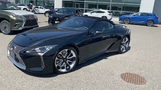 2022 Lexus LC 500 convertible