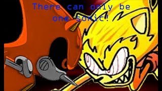 Metal sonic Lms against Fleetway super sonic!!! | (Outcome Memories)