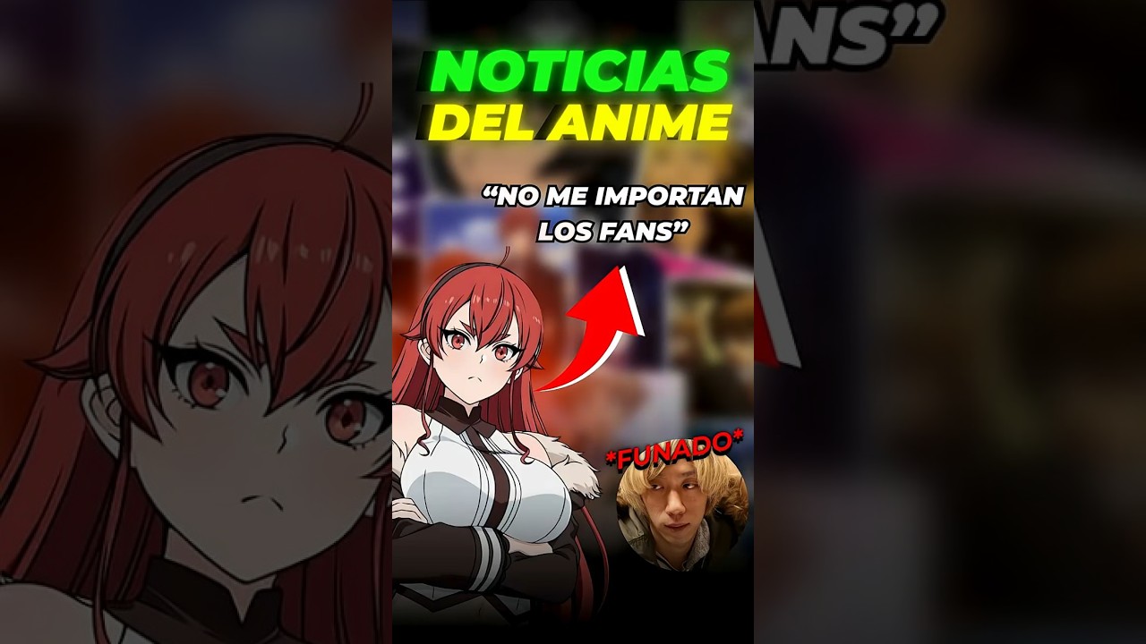 A ESTE AUTOR NO LE IMPORTAN LOS FANS 😠 | NOTICIAS ANIME #anime #fyp #manga