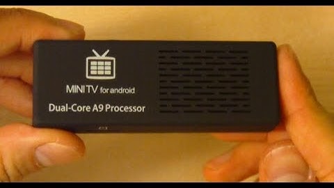 mk808b Android Google TV Stick Unboxing & Test - Part 1