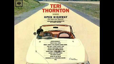 1963 Teri Thornton - Open Highway (Route 66 Theme)