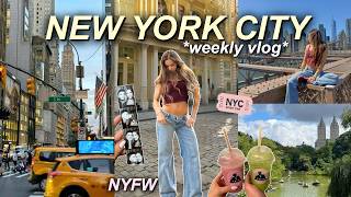 Download lagu a WEEK IN MY LIFE in NEW YORK CITY 🍎 NYFW, events, & exploring NYC