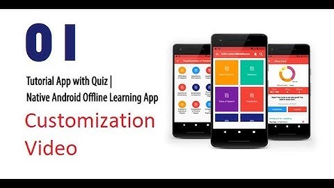 01. How to open a project in Android Studio - Tutorial & Quiz Android App with Source Code