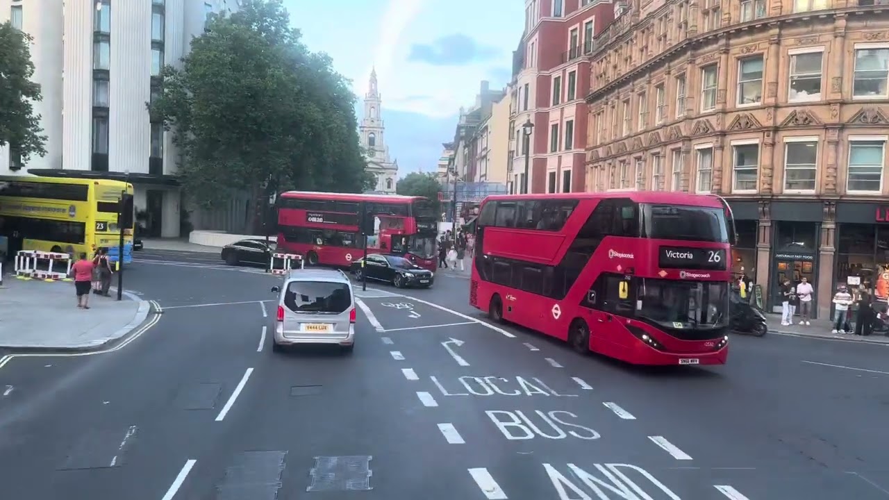 London Bus Ride 🇬🇧 Route 176 from Tottenham Court Road to Medlar Street please 🙏 Subscribe Like 👍