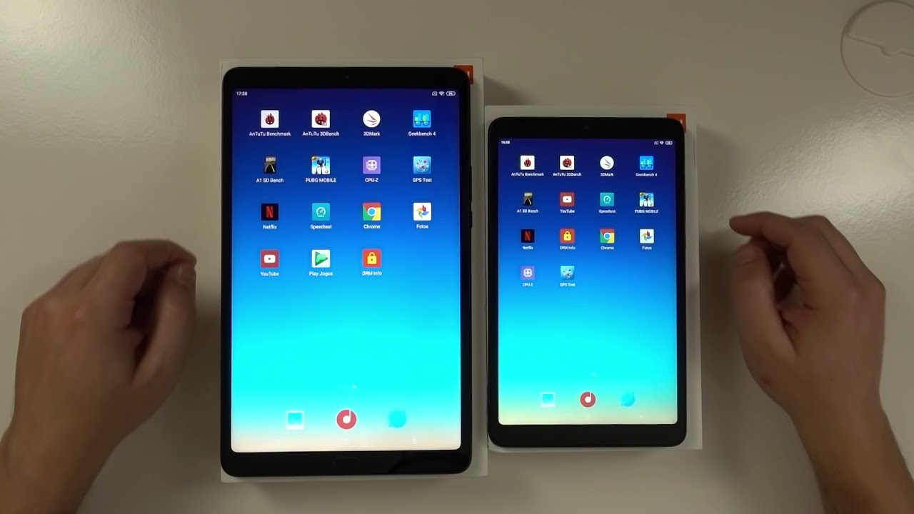 Xiaomi Mi Pad 4 Vs Mi Pad 4 Plus Os Melhores Tablets Xiaomi Youtube