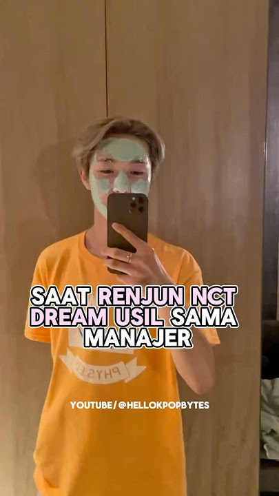 Saat renjun NCT usil sama manajer #kpop #shorts #fyp