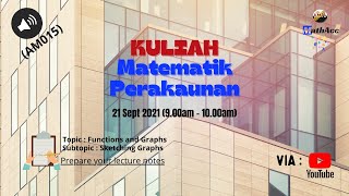 Kuliah Matematik AM015 : Topic 5 : Subtopic : Sketching Graphs Absolute And Quadratic