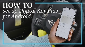 How-To: Using the MINI Digital Key Setup Card with your Android Smartphone.