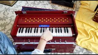 Bhakti 3.5 folding portable harmonium...demo before shipping to customer screenshot 4