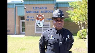 Get to Know your SRO: Leland Middle School