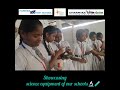 SHOWCASING SCIENCE EQUIPMENT