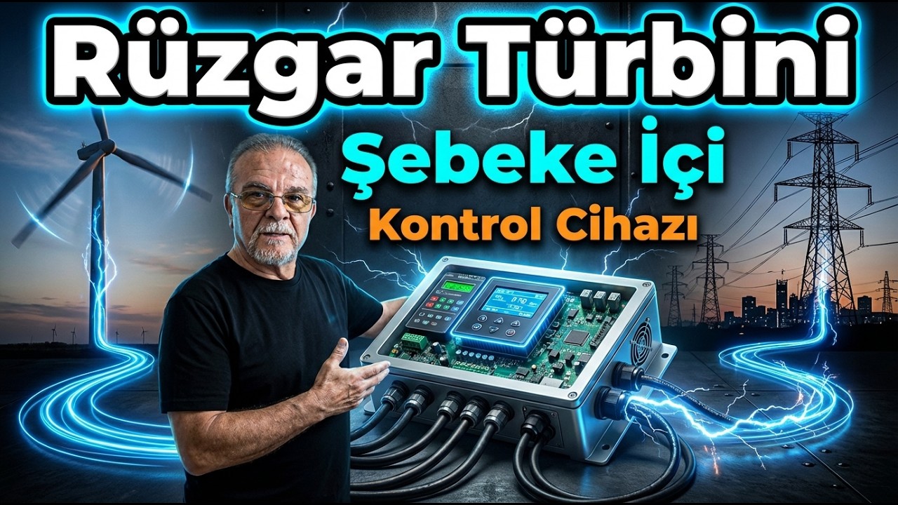 Rüzgar Türbini - Şebeke İçi Kontrol Cihazı