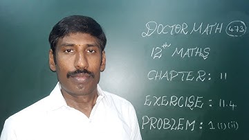 12TH MATH EX:11.4 PROB:1(i,ii) CHAP:11 PROBABILITY DISTRIBUTIONS MEAN & VARIANCE TAMIL & ENG REV