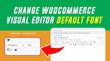 Change WooCommerce visual editor default font