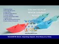 Worldmitr show life and work of world leaders episode 1