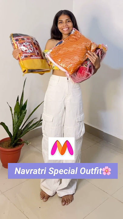 ✨Navratri special outfit🌸Myntra Finds #lehenga #lehengacholi #navratri #choli #festival #outfit #yt