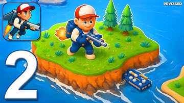 Jetpack Survivor - Gameplay Walkthrough Part 2 - Jetpack Craft Island Adventure (iOS, Android)