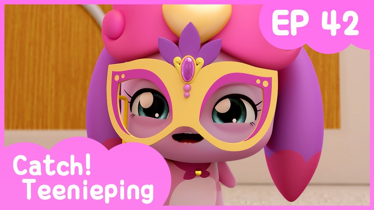 ⁣[KidsPang] Catch! Teenieping｜Ep.42 A STRANGE GUEST AT HEARTROSE 💘