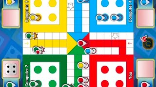 ludo watch in 4 players gameplay | 4 खिलाड़ियों का लूडो खेल #110 screenshot 4