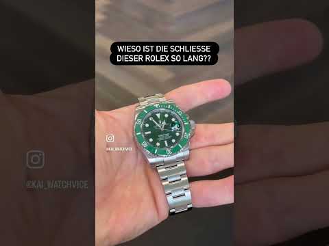 Das Besondere an der langen Rolex Schließe