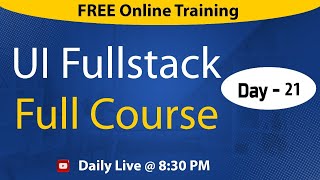 UI Web Development | Session - 21 | Ashok IT