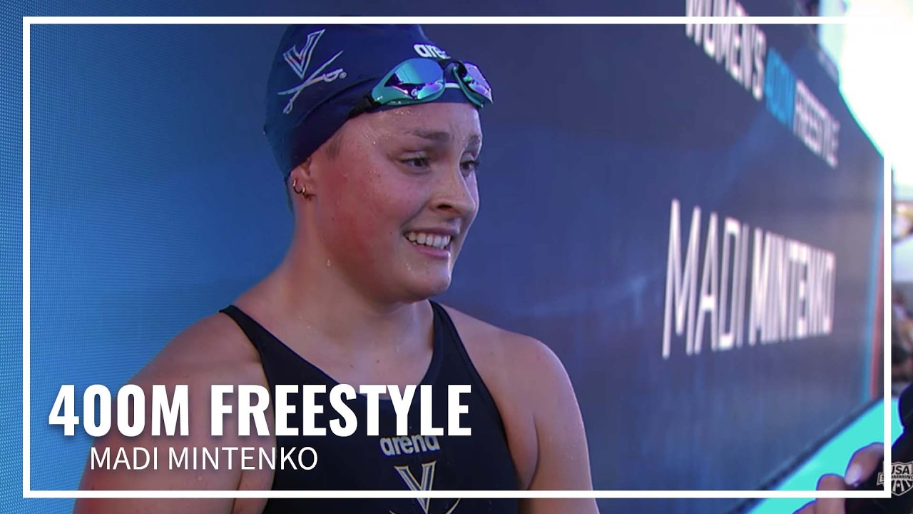 Lifetime Best for Madi Mintenko in 400M Freestyle | 2026 Toyota National Championships