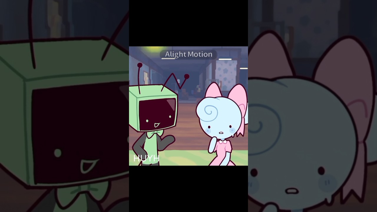 vee and poppy #alightmotion #dandysworld #vee #poppy #shelly #animation #edit #cute #shorts #art