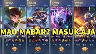 🔴[LIVE] PLAYER ASSASSIN SOLO RANK. YANG MAU MABAR MASUK AJA!  APA KABAR KALIAN ? - Mobile Legends