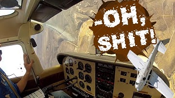 Power on Stall Develops Into a Spin